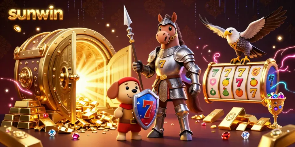 Experience the thrill of winning at sunwin with epic casino characters and lively gaming elements.
