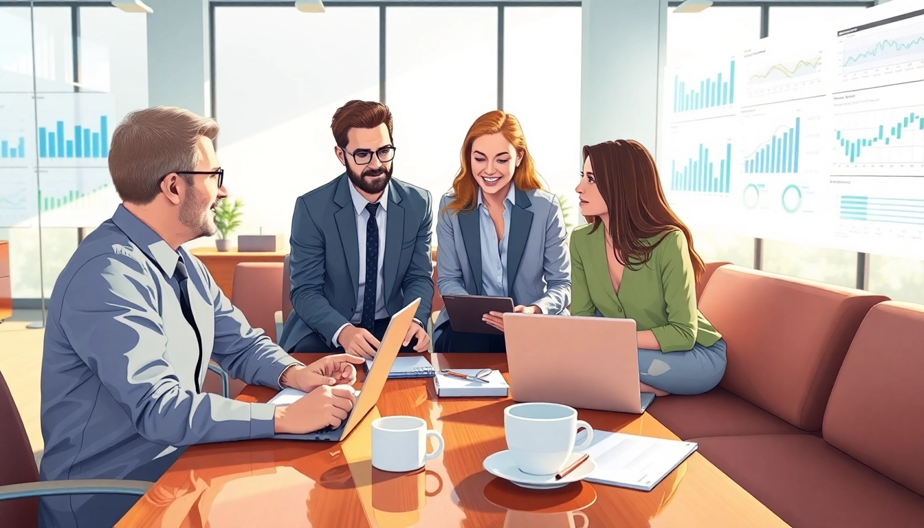 IT Consulting fuer moderne Unternehmen in einem professionellen Bueroraum.