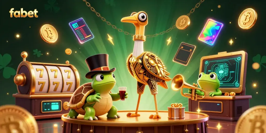 Experience thrilling jackpot games at fabet with lively characters and rich casino elements.