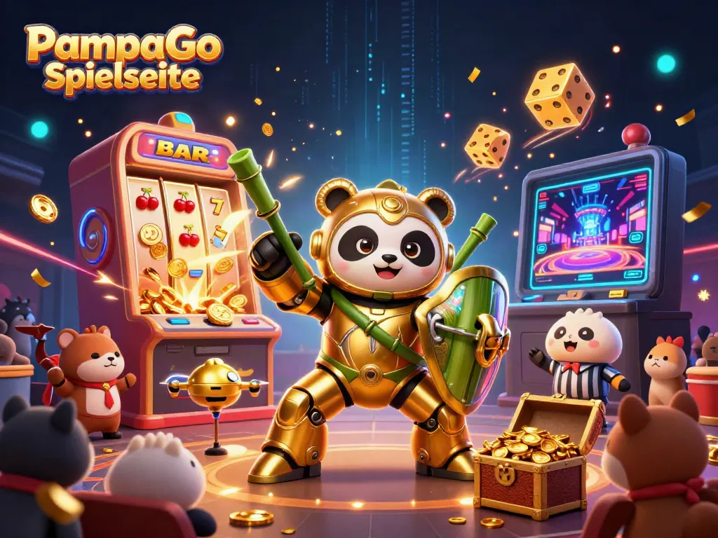 Gewinne groß auf der PampaGo Spielseite mit einem genomischen Casino-Erlebnis und einem spannenden Spielautomaten.