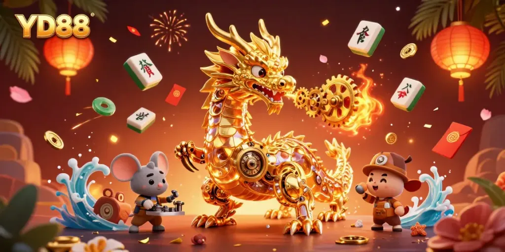 Experience the thrilling action of YD88 casino games with dynamic elements and a captivating design.