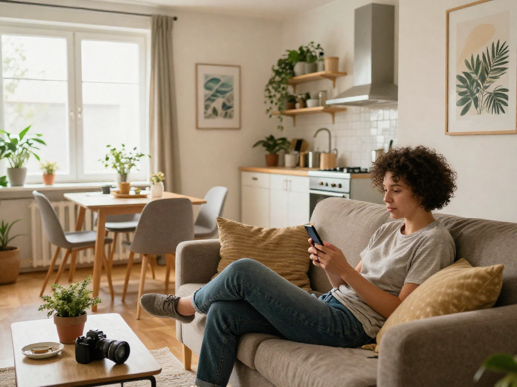 Monteurezimmer mieten Hannover: gemütliches Apartment mit modernen Annehmlichkeiten und einladender Atmosphäre.