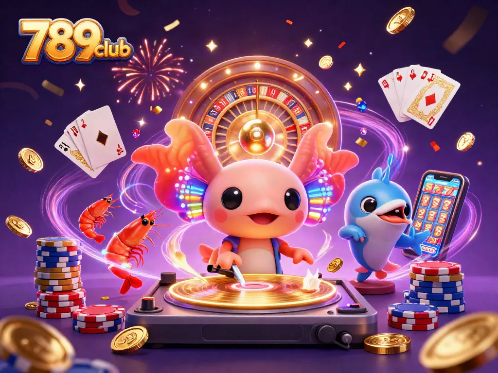 Join in the fun at 789club with a vibrant dancing scene showcasing casino excitement.
