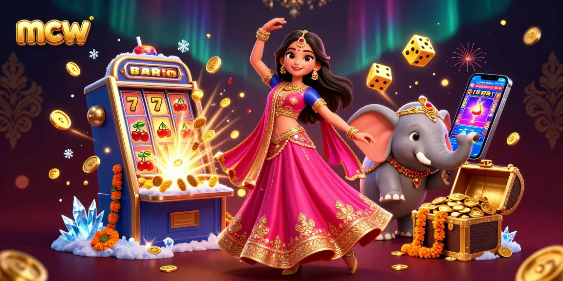Engage in exciting casino gaming at mcw with vibrant symbols and dynamic jackpot visuals.