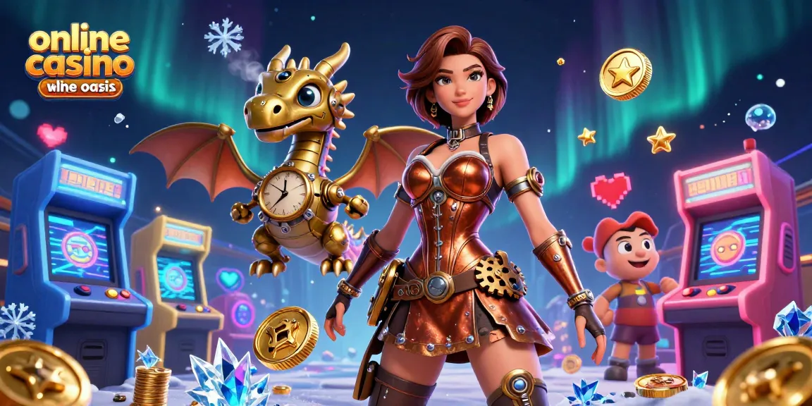 Experience the thrill of playing at an online casino ohne oasis with vibrant characters and dynamic game elements.