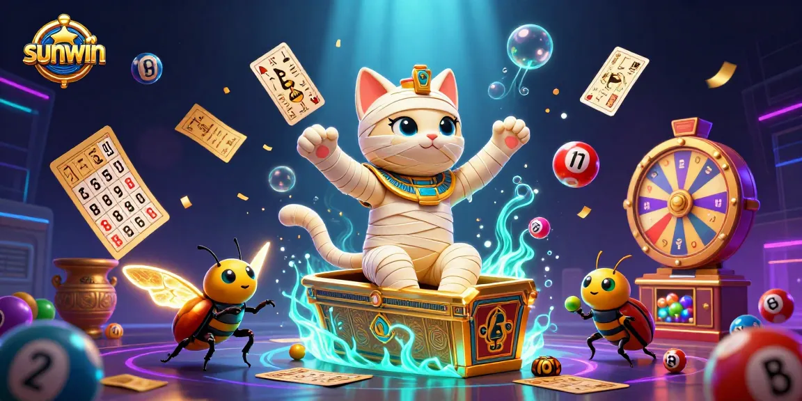 Experience thrilling gaming adventures at sunwin with captivating characters and vibrant casino elements.