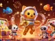 Experience the thrilling gameplay of Fabet with a vibrant 3D illustration featuring unique characters and casino elements.